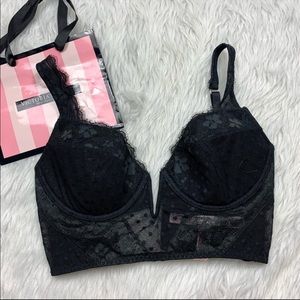 Black lace Victoria’s Secret Bra